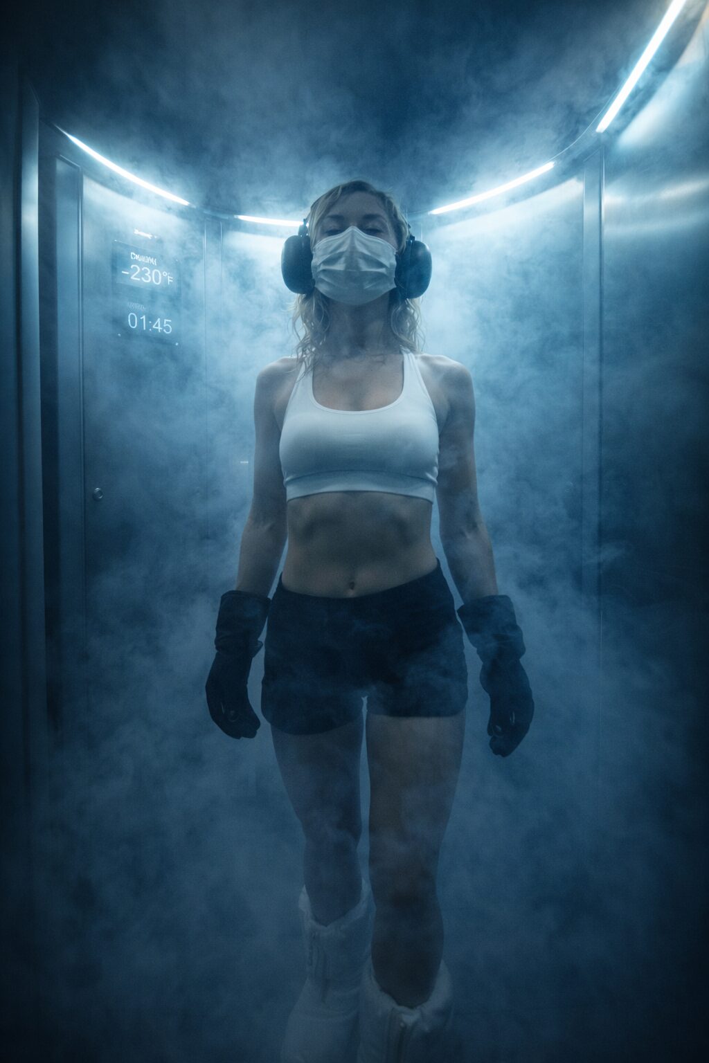 Whole body cryotherapy chamber at Altoona Cryo